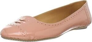 Robert Clergerie Ayane Patent Leather Slip On Ballet Flat Blush Woman’s Size 7
